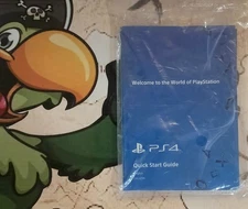 Sony Playstation 4 PS4 Quick Start Guide Factory Sealed New!