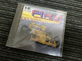 F-1 Pilot F 1 PC Engine HuCard TurboGrafx PCE Retro Game Japan Import Sealed NOS