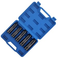 5pc Fuel Line Socket Tool Kit 17-24mm For Audi Bmw Vw Diesel Engine 12090 5pc Fuel Line Socket Tool Kit 17-24mm For Audi Bmw Vw Diesel Engine 12090