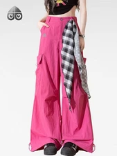 Moose Knuckles men's and women's work pants with wide legs