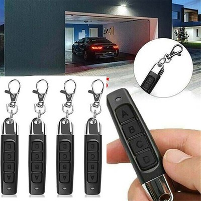 4 Channel Electric Garage Door Remote Cloning Remote Control Key Fob 433MHz