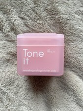 Miracle Beauty Tone It Nourishing Collagen Toner 80 Pads. New