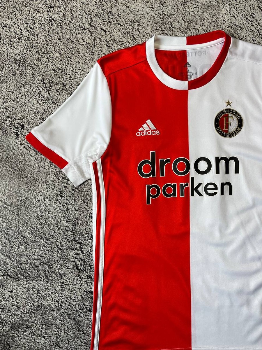 【レア】adidas Feyenoord UNIFORM ENGLAND製 Adidas Feyenoord Rotterdam Home Jersey 2018 Berghuis 10 Climacool
