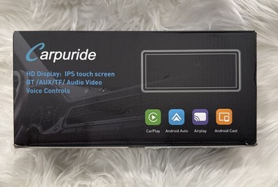 OPEN BOX! CARPURIDE C92 Carplay & Android Auto Car Stereo Portable 9.3 Inch HD T