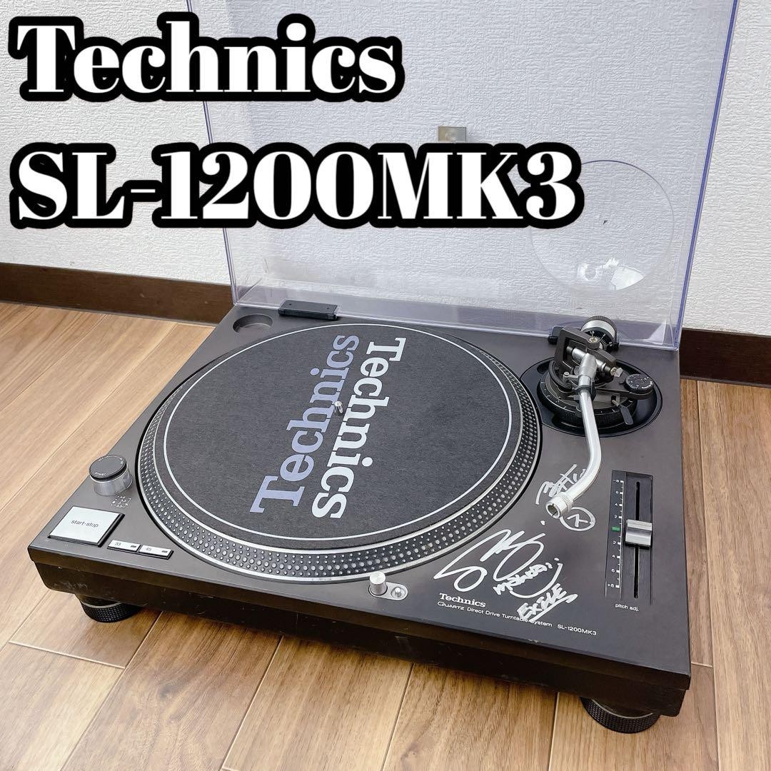 Technics SL-1200MK3 Direct Drive DJ Turntable Black AC100V