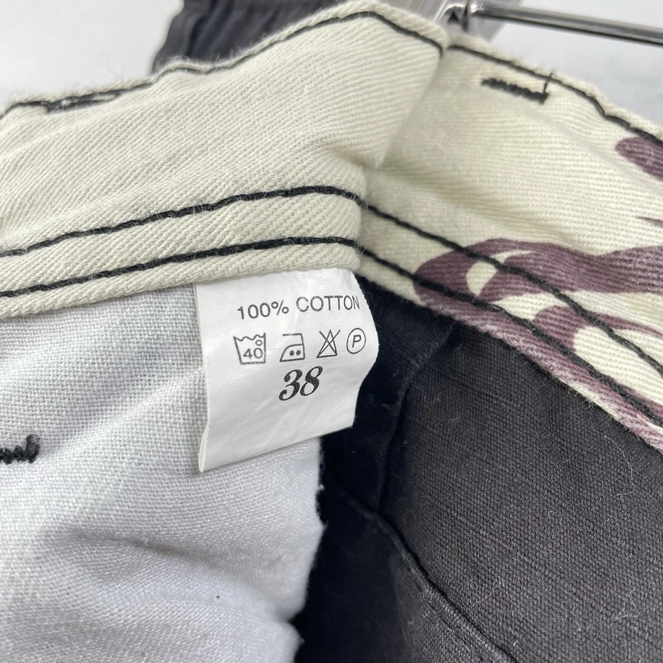 Vintage Billabong Cargo Shorts Mens Size 38 Black Baggy Surf Skate Retro 90s Y2k - image 3 of 4