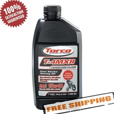 Torco T671544C T-4MXR 15W40 Semi-Synthetic 4 Stroke Motor Oil, 1 L x 12 Bottles