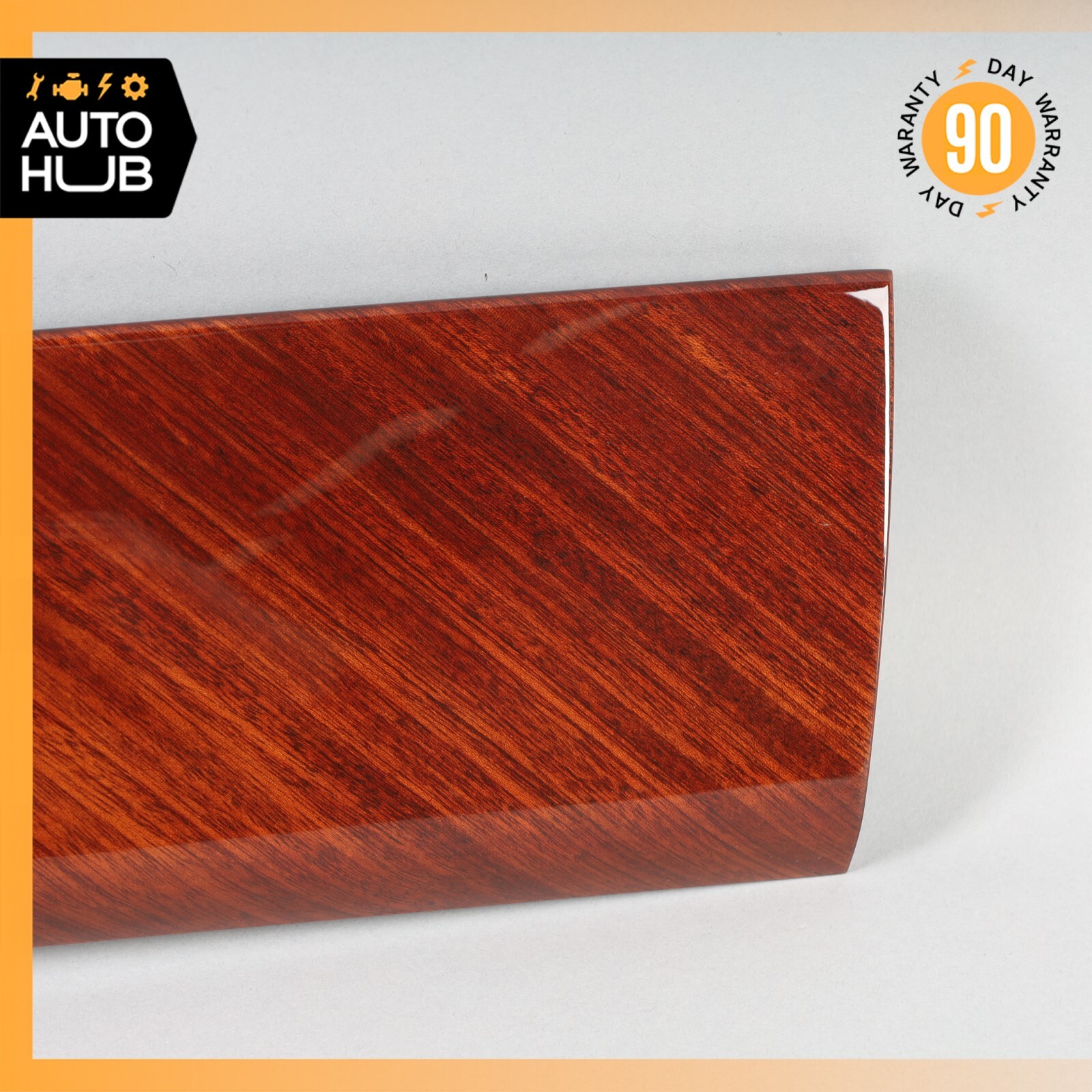 03-13 Maserati Quattroporte M139 Front Right Side Door Panel Trim Panel Wood OEM