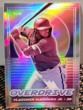 Vladimir Guerrero Jr  2021 Overdrive #12 Holo Silver Prizm Toronto Blue Jays 