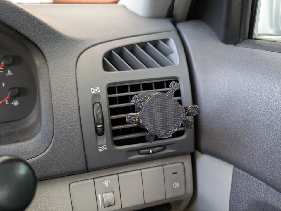 For Quad Lock Compatible Phone Car Vent Screw Hook Type Mount Clip - Image 4 of 4