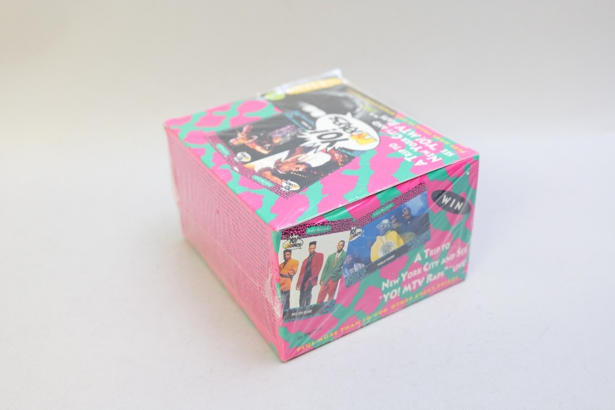 1991 YO MTV RAPS Season 1 SEALED BOX 36 packs | eBay