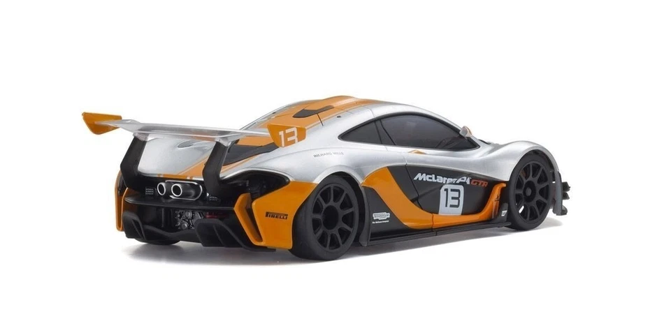 MINI-Z RWD MCLAREN P1 GTR SILVER-ORANGE (W-MM/KT531P) K.32324SO - Image 3 of 4