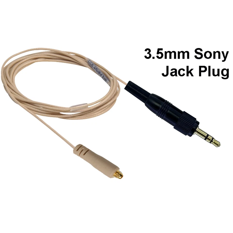 Earhook Microphone For Sony UTX ZTX DWZ UWP 3.5mm Locking Jack Plug Transmitter - Image 2 of 4