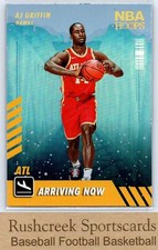 2022-23 Hoops Winter #16 AJ Griffin Hawks Arriving Now Holo