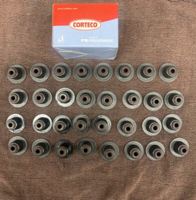 for LAND ROVER VALVE STEAM SEALS x32 RR SPORT RANGE LR4 5.0L V8 LR078819 CORTECO
