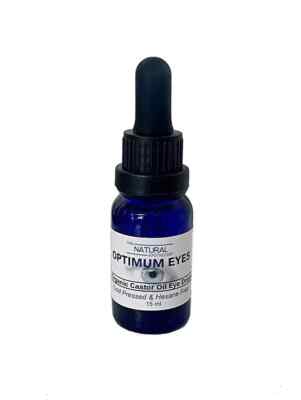 Natural Organic Castor Oil Eye Drops Dry Eyes Cataracts Pharmaceutical Grade