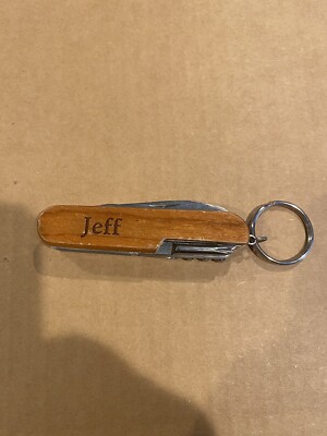 Florida Pocket Knife / Multi Tool - Engraved With Jeff