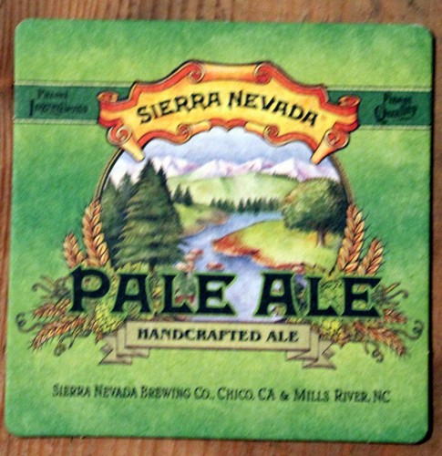 Bierdeckel aus den USA: SIERRA NEVADA: PALE ALE