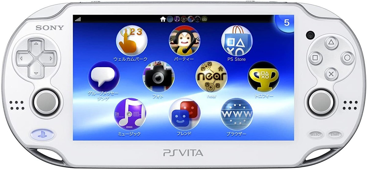 PlayStation Vita Wi-Fi model Crystal White PCH-1000-ZA02