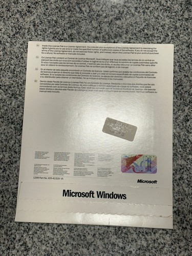 Microsoft Windows 2000 Server -5 Client License Pak Only - Picture 2 of 2