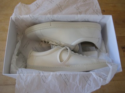 New Zespa Men's Zsp4 Off White Premium Leather Sneakers | eBay