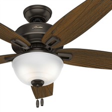 Hunter Fan 48 Inch Contemporary Premier Bronze Outdoor Ceiling Fan