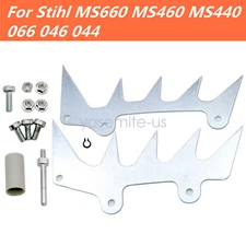 Bumper Dual Felling Dog Catcher Set For Stihl 044 046 066 MS440 MS460 MS660 USA