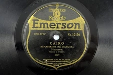 Plantation Jazz Orchestra - Emerson 78 RPM - Cairo / Kismet A1