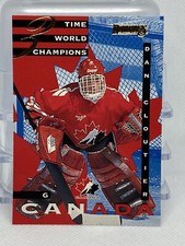 1995-96 Donruss Canadian World Junior Team Dan Cloutier #2