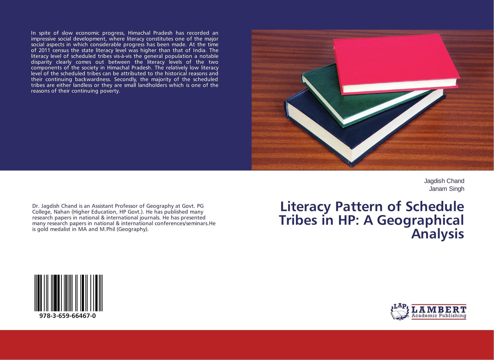 Thumbnail - Jagdish Chand (u. A.) | Literacy Pattern Of Schedule Tribes In Hp: