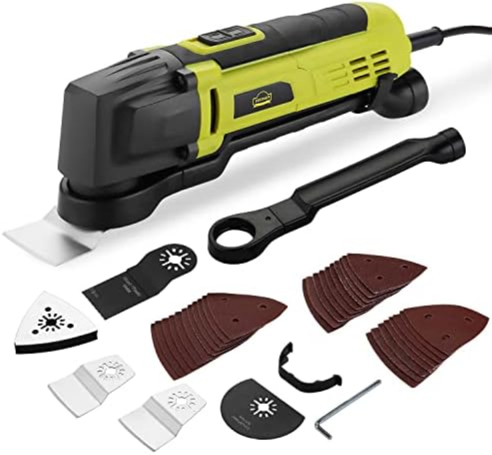 DEWINNER Utensile Multi-Funzione 300W | Taglio e Levigatura Professionale