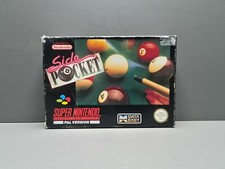 ebay® Auktion 134033243575 | SIDE POCKET - SUPER NINTENDO - SNES - PAL UKV - OVP - CIB - BOXED - RAR SELTEN Thumbnail of ebay® auction 134033243575 | SIDE POCKET - SUPER NINTENDO - SNES - PAL UKV - OVP - CIB - BOXED - RAR SELTEN