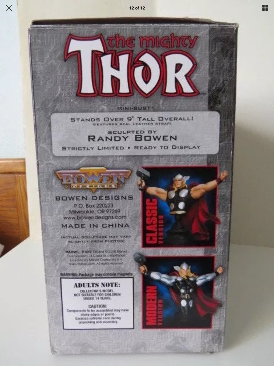 Marvel Universe Modern Version Mini Bust The Mighty Thor Marvel Universe Modern Version Mini Bust The Mighty Thor