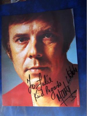 Marty Wilde  - Autograph (GC3) please read below 10 x 8