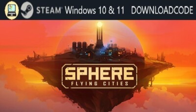 NEU PC Computer Spiel Sphere Flying Cities für Windows 10 11 STEAM Download Code