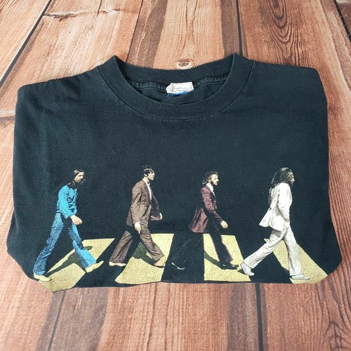 VTG The Beatles T-Shirt Abbey Road 90s Extra Large XL Cronies USA Made Cotton - Picture 10 of 12