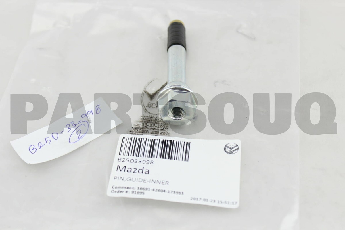 B25D33998 Genuine Mazda PIN,GUIDE-INNER PAD B25D-33-998 | eBay