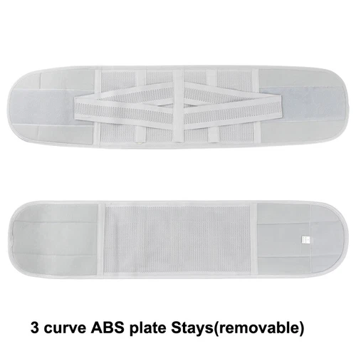 Back Brace Support Belt Breathable Double Pull Support Lumbar Lower Back Support - Picture 29 of 37