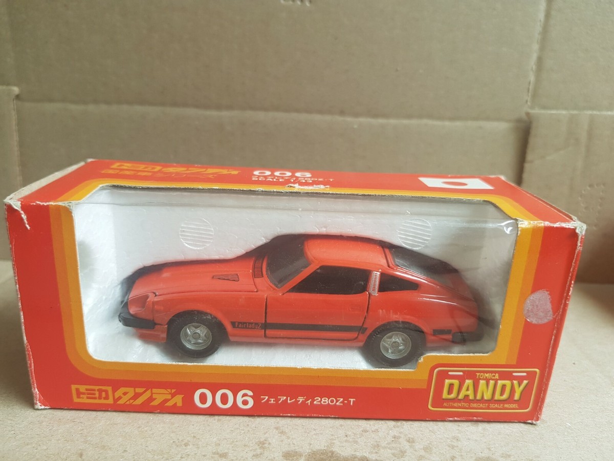 TOMICA DANDY - NISSAN 280ZX FAIRLADY [ORANGE] VHTF NEAR MINT