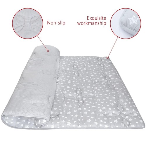 Reversible Non-Slip Baby Play Mat 71x59 Inches - Perfect for Crawling Fun - Picture 4 of 8