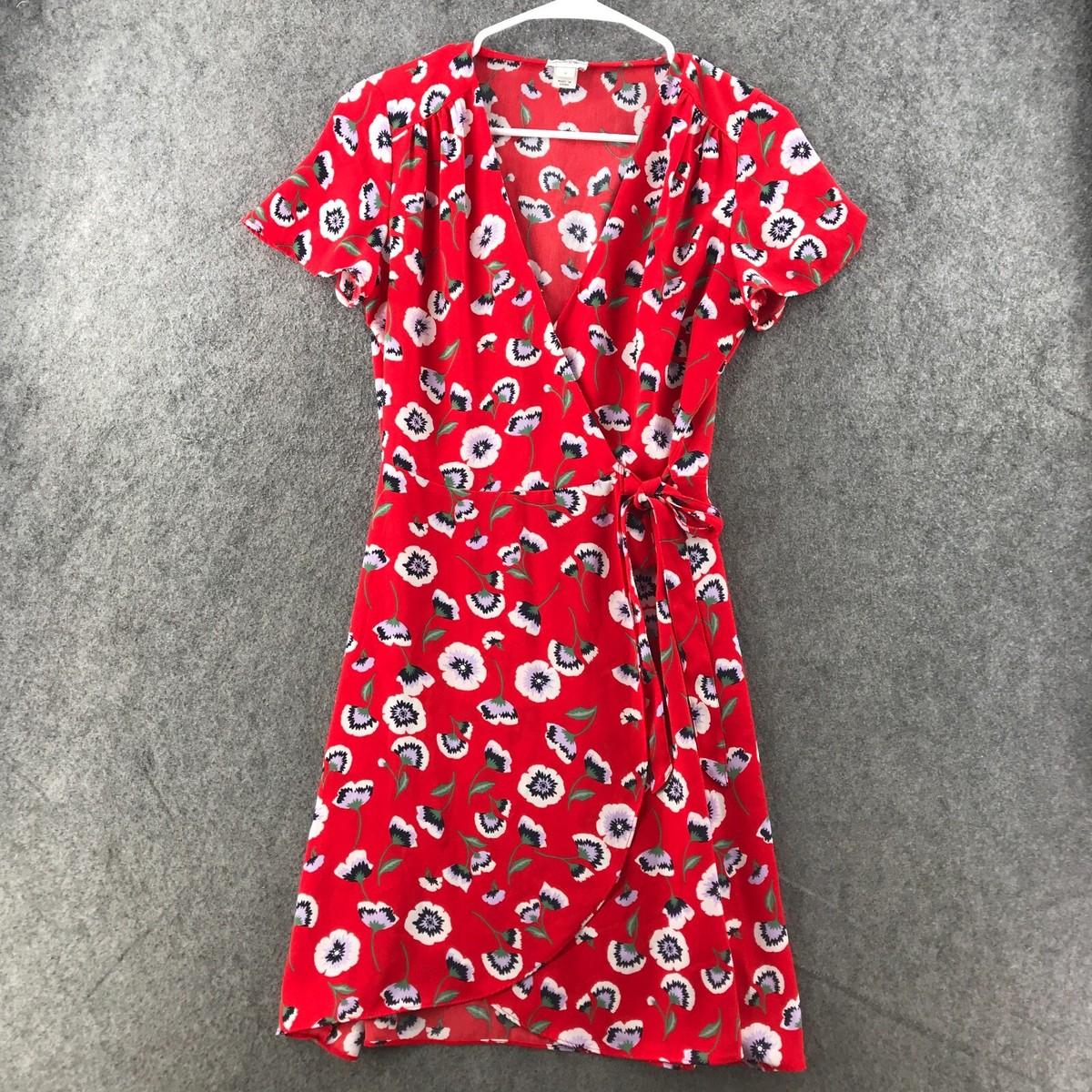 strapless open back dress Magenta Multi Print V Neck Short Peasant Sleeve Dress *FINAL SALE* – SSYS main image 0