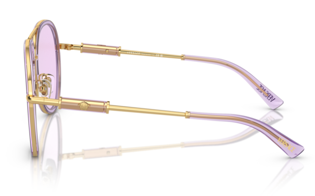 Versace VE 2260 10021A Lilac Transparent / Light Voilet Oval  display picture 2