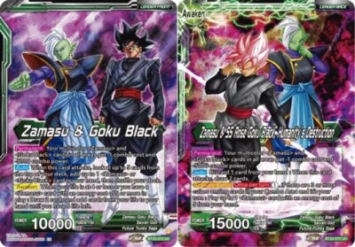 NM-Mint DBS:M Zamasu & Goku Black // Zamasu & SS Rose Goku Black, Humanity's Des