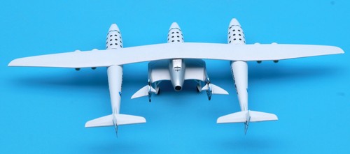 "Nave espacial JC Wings 1:400 en muy buen estado compuestos a escala 348 caballero blanco ""Nueva librea" - Imagen 8 de 12