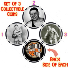 DUTCH DEHNERT - BASKETBALL HALL OF FAME - COLLECTABLE COIN SET