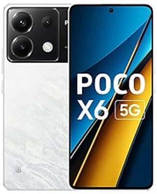 POCO X6 5G (Snowstorm White, 8 GB RAM 256 GB Storage)