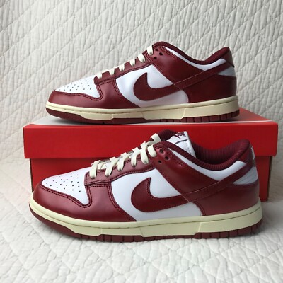 Nike Dunk Low FJ4555-100 白/赤 Nike Dunk Low 'Vintage Team Red' (W) FJ4555-100 Review & On