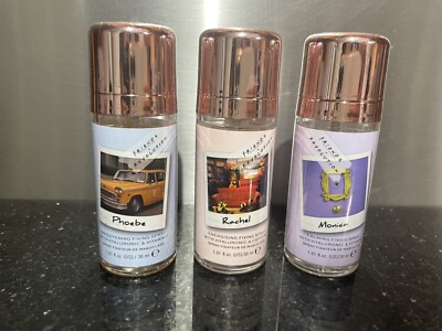 3 x Makeup Revolution Friends Fixierspray Vitamin E Aufhellend Beruhigend VERSIEGELT