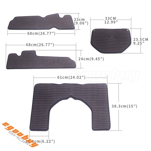 Trunk Saddlebag Pad Carpet For HONDA Gold Wing GL1800 With CD Changer 2001-2010 - Picture 3 of 8