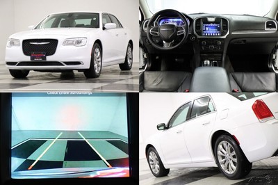 2017 Chrysler 300 Series AWD Limited Leather Camera Bright White Sedan 4WD Used All Wheel Drive Heated Black Seats Bluetooth Remote Start 18 19 2018 17 16